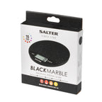 Salter Digital Kitchen Scale Easy Read LCD Display 8 KG Black Marble Effect